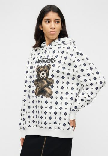 Пуловер с капюшоном