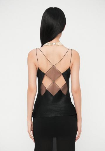 Топ на бретельках