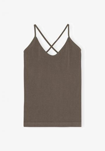 Топ на бретельках