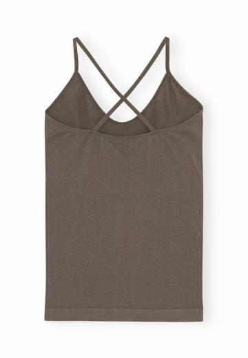 Топ на бретельках