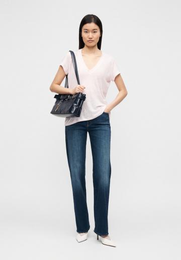 Прямые джинсы