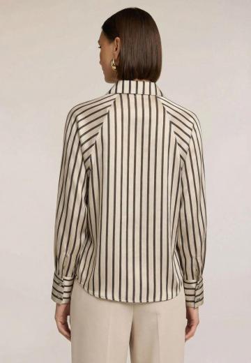 Атласная блузка