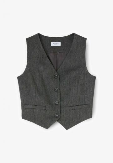 Джинсовая жилетка