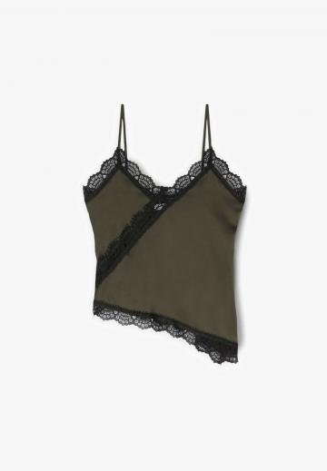 Топ на бретельках