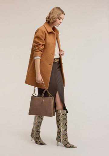 Кожаная юбка