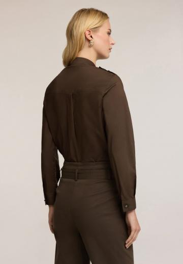 Блейзер с накладными карманами