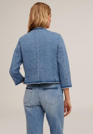 Джинсовая жилетка