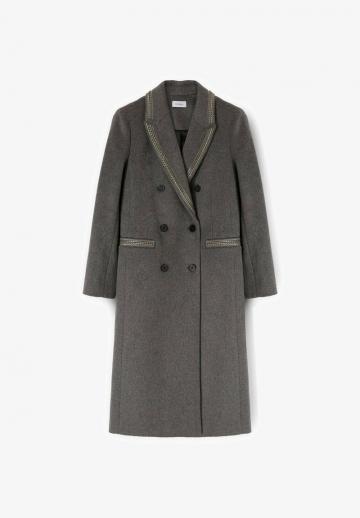 Шерстяное пальто