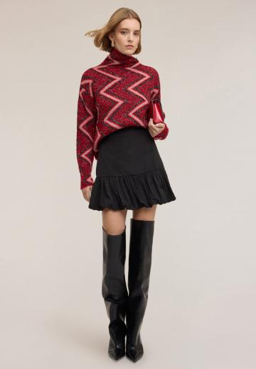 Юбка с воланами