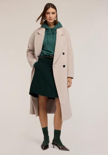 Шерстяное пальто