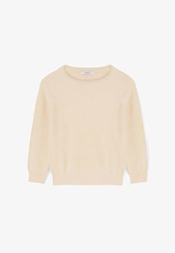 Пуловер с рукавом три четверти