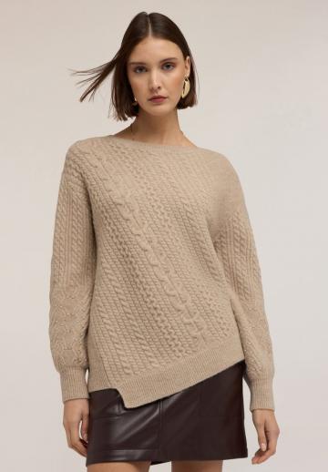 Длинный пуловер