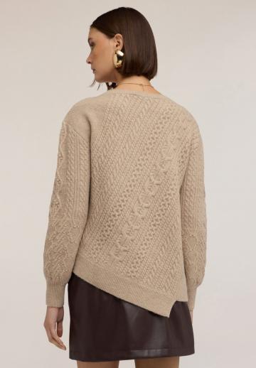 Длинный пуловер