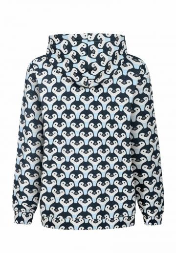 Пуловер с капюшоном