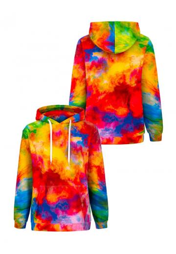 Пуловер с капюшоном