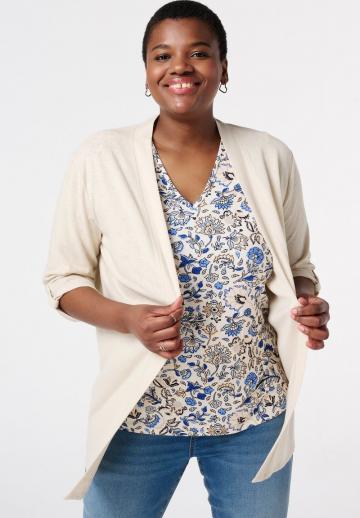 Длинный жилет