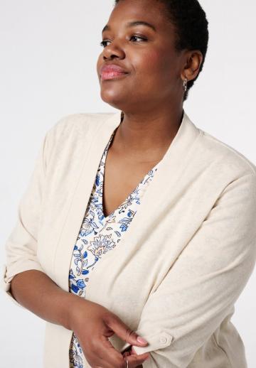 Длинный жилет