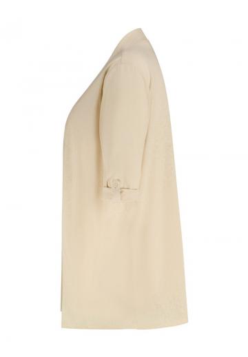 Длинный жилет