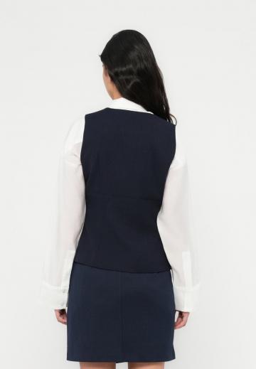 Джинсовая жилетка