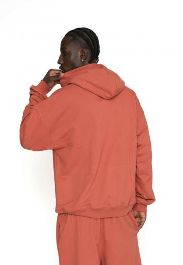 Пуловер с капюшоном