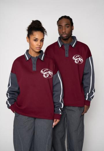 Поло с длинным рукавом