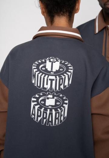 Поло с длинным рукавом