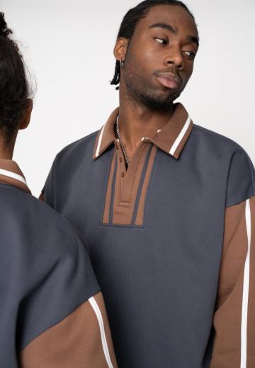 Поло с длинным рукавом