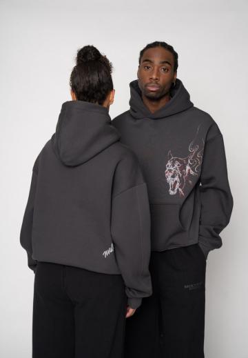 Пуловер с капюшоном