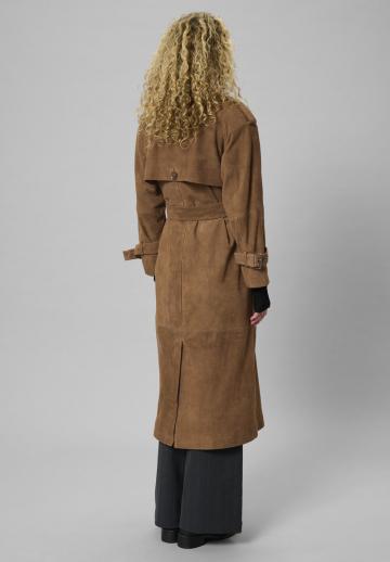 Кожаное пальто