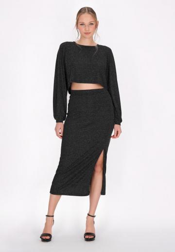 Вязаная юбка