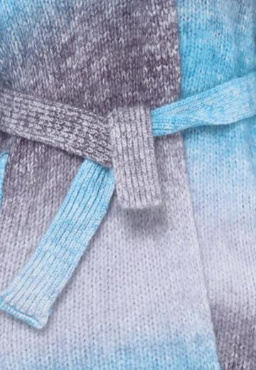 Длинный жилет