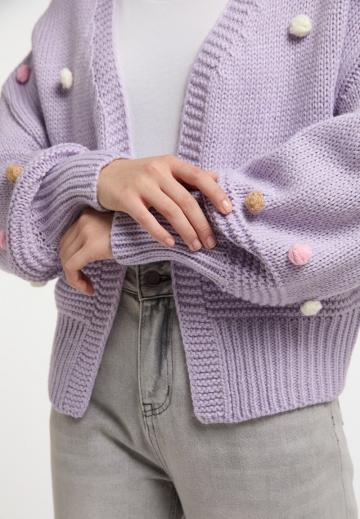 Вязаный жилет