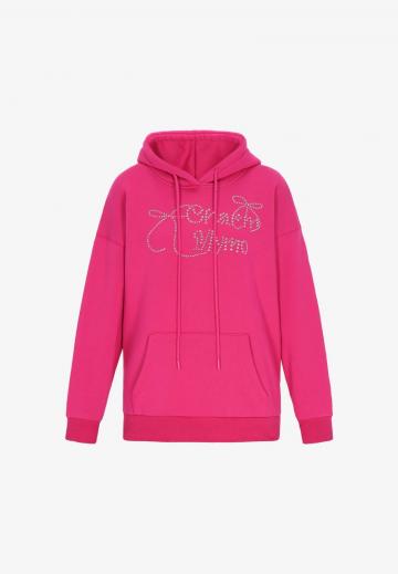 Пуловер с капюшоном