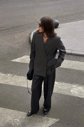 Длинный блейзер