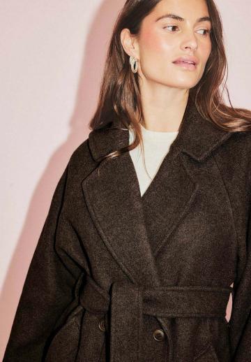 Шерстяное пальто