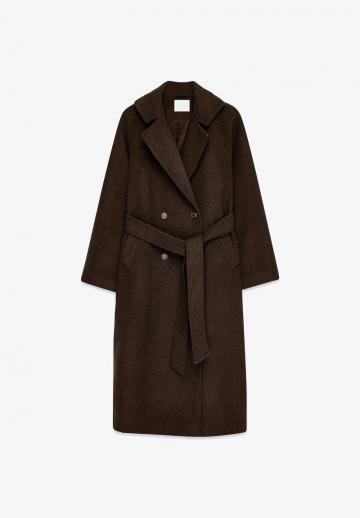 Шерстяное пальто