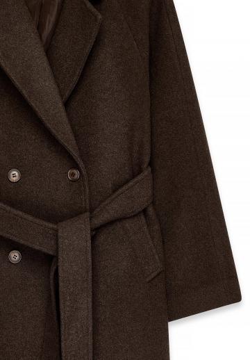 Шерстяное пальто