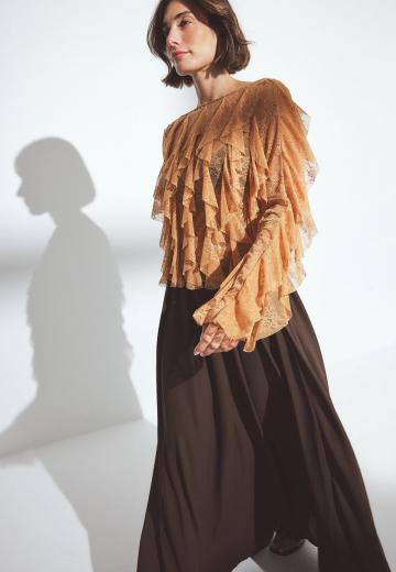 Кружевная блузка