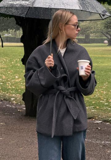 Короткое пальто