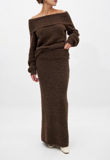 Вязаная юбка