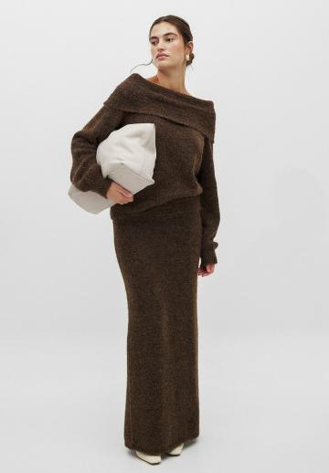 Вязаная юбка