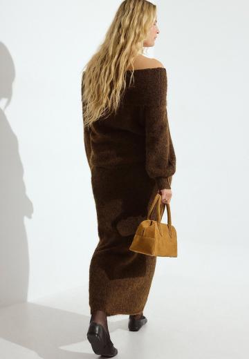Вязаная юбка