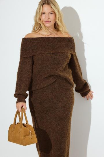 Вязаная юбка