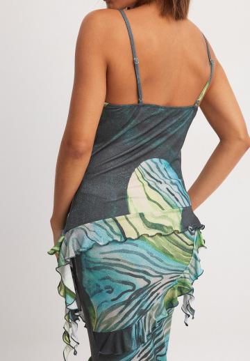 Топ на бретельках