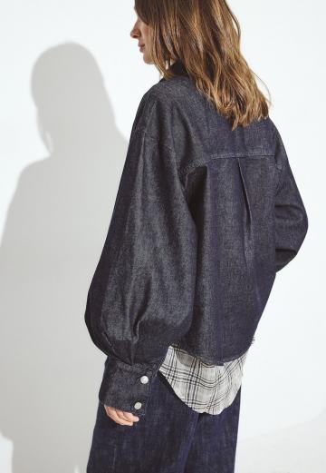 Джинсовая блузка