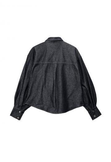 Джинсовая блузка