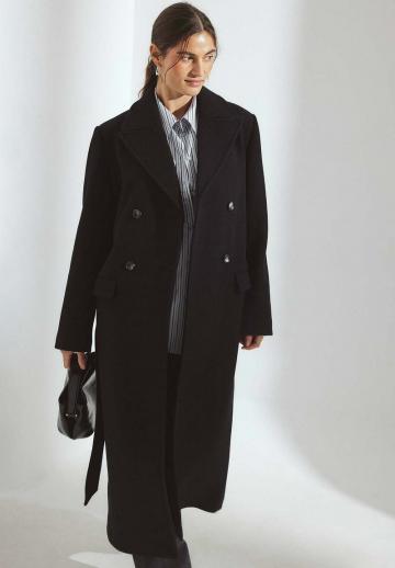 Шерстяное пальто