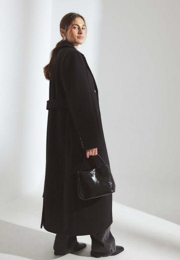 Шерстяное пальто