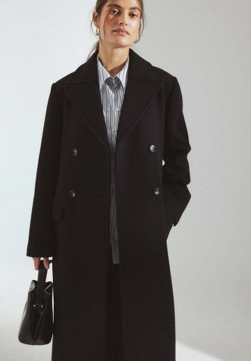Шерстяное пальто