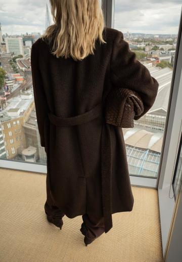 Шерстяное пальто